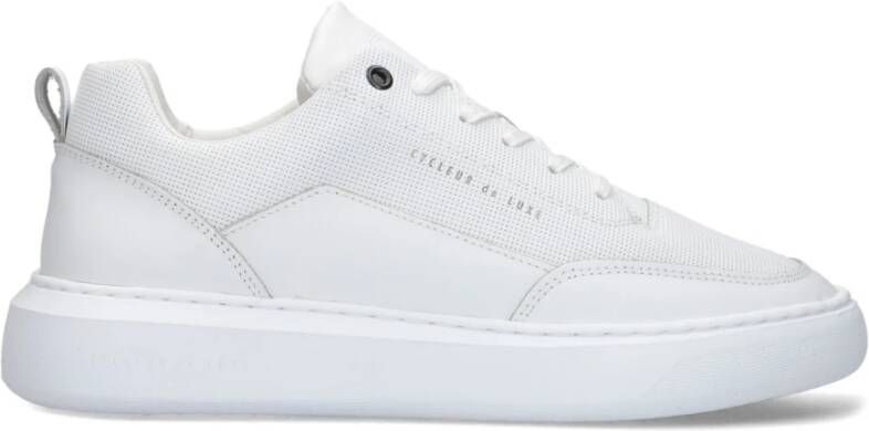 Cycleur de Luxe Witte lage sneakers voor heren White Heren