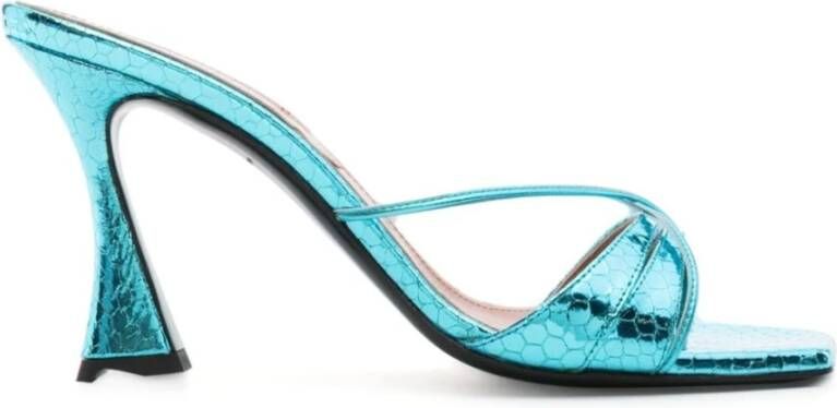 D'Accori High Heel Sandals Blue Dames