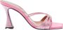 D'Accori Roze Sandalen met Kristallen Pink Dames - Thumbnail 1