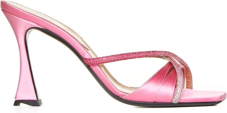 D'Accori Stijlvolle Sandalen uit India Pink Dames