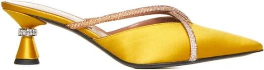 D'Accori Stijlvolle Sandalen uit India Yellow Dames