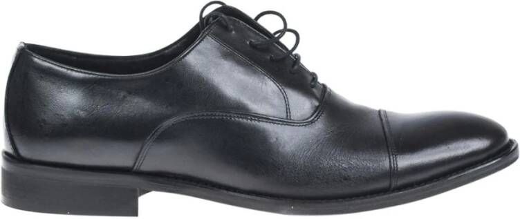 Daniele Alessandrini Zwarte Oxford Schoen Black Heren