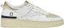 D.a.t.e. Sportieve Beige Leren Sneakers met Rubberen Zool Beige Dames - Thumbnail 24