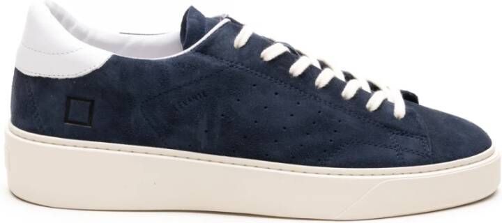 D.a.t.e. Blauwe Sneakers Levante Powder Blue Heren