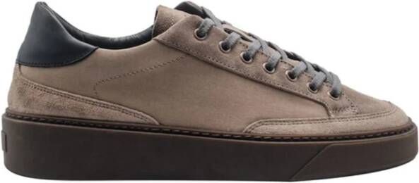 D.a.t.e. Bruine Ground Sneakers voor Mannen Brown Heren