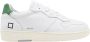 D.a.t.e. Court 2.0 Wit-Groene Sneakers White Heren - Thumbnail 1