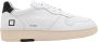 D.a.t.e. Court Mono Sneakers Wit Zwart White Heren - Thumbnail 1