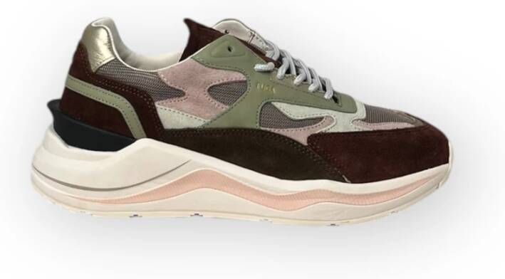 D.a.t.e. Draken Sneakers voor een Stijlvolle Look Multicolor Heren