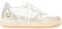 D.a.t.e. Gelamineerde Witte Platino Court Sneakers White Dames - Thumbnail 1