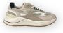 D.a.t.e. Gewaxte Sneakers voor Stijlvol Schoeisel Beige - Thumbnail 1