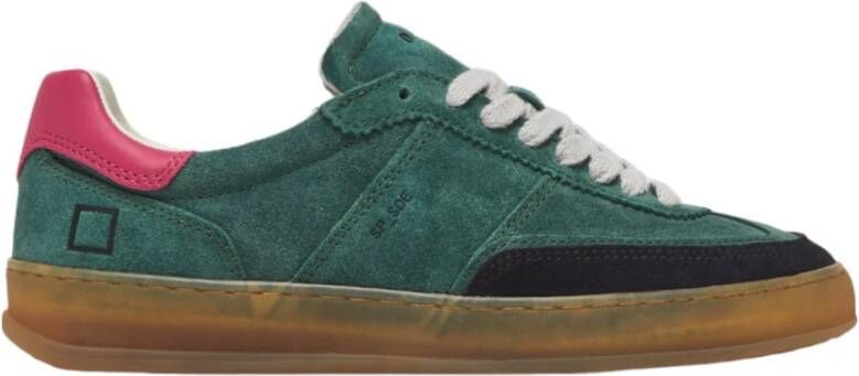 D.a.t.e. Groene Sneakers voor een stijlvolle look Green Dames