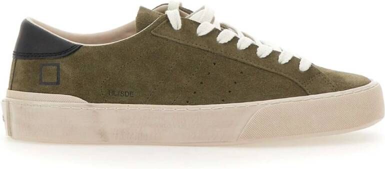 D.a.t.e. Groene Sneakers voor Mannen Green Heren