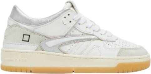 D.a.t.e. Klassieke Leren Sneakers White Dames