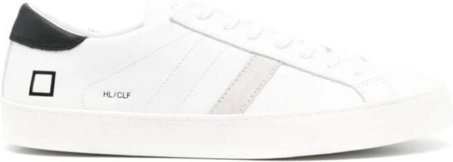 D.a.t.e. Lage Kalf Hill Sneakers White Heren