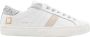 D.a.t.e. Lage Kalf Wit Zilver Sneakers White Dames - Thumbnail 1