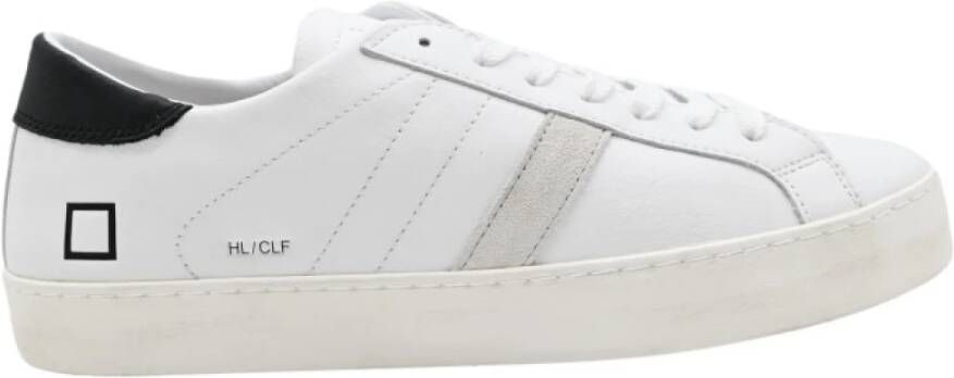 D.a.t.e. Lage Kalf Wit Zwart Sneakers Multicolor Heren