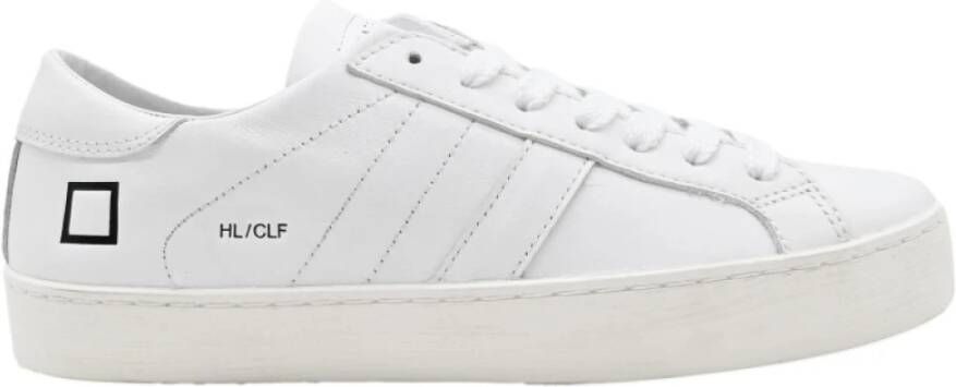 D.a.t.e. Lage Kalf Witte Sneakers White Dames