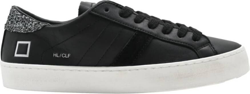 D.a.t.e. Lage Kalf Zwarte Sneakers Black Heren