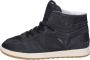 D.a.t.e. Leren Hoge Top Heren Sneakers Black Heren - Thumbnail 1