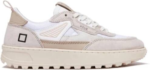 D.a.t.e. Leren Sneakers voor Buiten White Dames