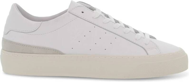 D.a.t.e. Leren sneakers voor heren White Heren