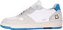 D.a.t.e. Leren Court Sneakers voor Mannen White Heren - Thumbnail 1