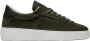 D.a.t.e. Militair Groene Nubuck Lage Sneakers Green Heren - Thumbnail 1