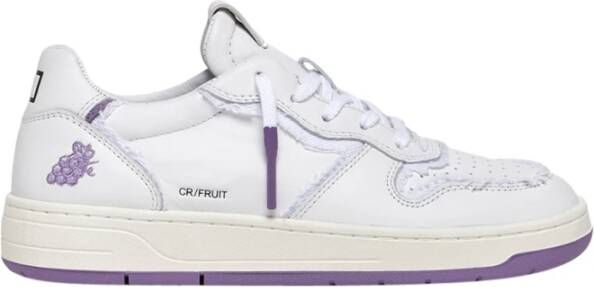 D.a.t.e. Paarse Grape Fruit Sneakers Purple Dames