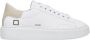 D.a.t.e. Sfera Basic Wit en Beige Sneakers White Dames - Thumbnail 1