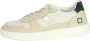 D.a.t.e. Beige Leren Lage Sneakers met Suède Details Beige Dames - Thumbnail 5