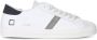 D.a.t.e. Sneakers van petroleumleer met uniek detail White Heren - Thumbnail 1