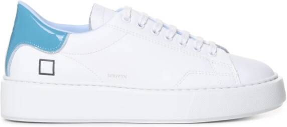 D.a.t.e. Leren sneakers voor dames White Dames