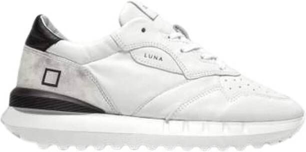 D.a.t.e. Witte Running Sneaker Luna White Heren