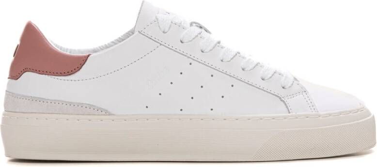 D.a.t.e. Sonica Kalf Sneakers met Veters White Dames