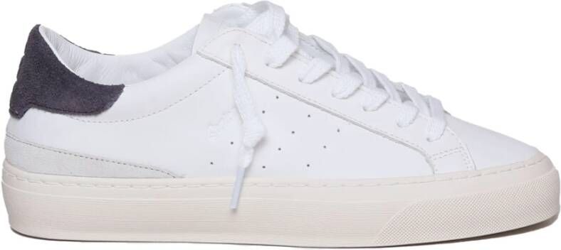 D.a.t.e. Sonica Sneakers in wit en grijs White Heren