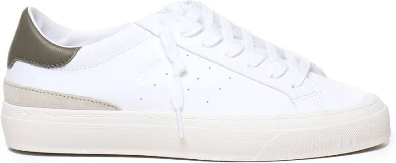 D.a.t.e. Sonica Sneakers met Stud Detail White Heren