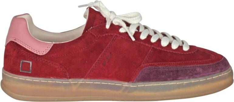 D.a.t.e. Sportieve Casual Sneakers Red Dames