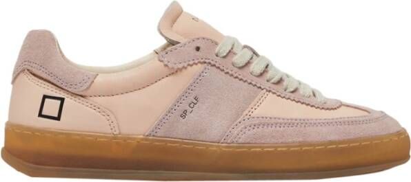 D.a.t.e. Sportieve Roze Sneakers voor Vrouwen Pink Dames