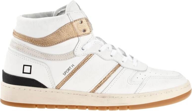 D.a.t.e. Stijlvolle hoge sneakers voor dames White Dames