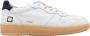 D.a.t.e. Wit-Blauw Court Basic Sneakers White Heren - Thumbnail 1