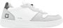 D.a.t.e. Wit Grijs Court Workshop Sneakers White Heren - Thumbnail 1