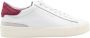 D.a.t.e. Wit Paarse Sonica Sneakers White Heren - Thumbnail 1