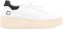 D.a.t.e. Wit Zwarte Sneakers Step Calf White Dames - Thumbnail 1