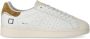 D.a.t.e. Witte Bruine Sneaker met Suède Inzet White - Thumbnail 5