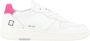 D.a.t.e. Witte Court Calf Sneakers White Dames - Thumbnail 1