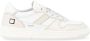 D.a.t.e. Witte en roze leren sneaker Court 2.0 White Dames - Thumbnail 1