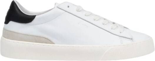 D.a.t.e. Witte en zwarte Sonica Sneakers White Heren