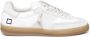 D.a.t.e. Witte kalfsleren sportieve sneakers White Heren - Thumbnail 1