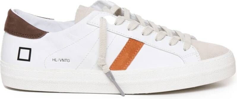 D.a.t.e. Witte Sneakers voor een stijlvolle look White Heren