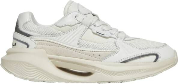 D.a.t.e. Witte Leren Sneakers Multicolor Dames